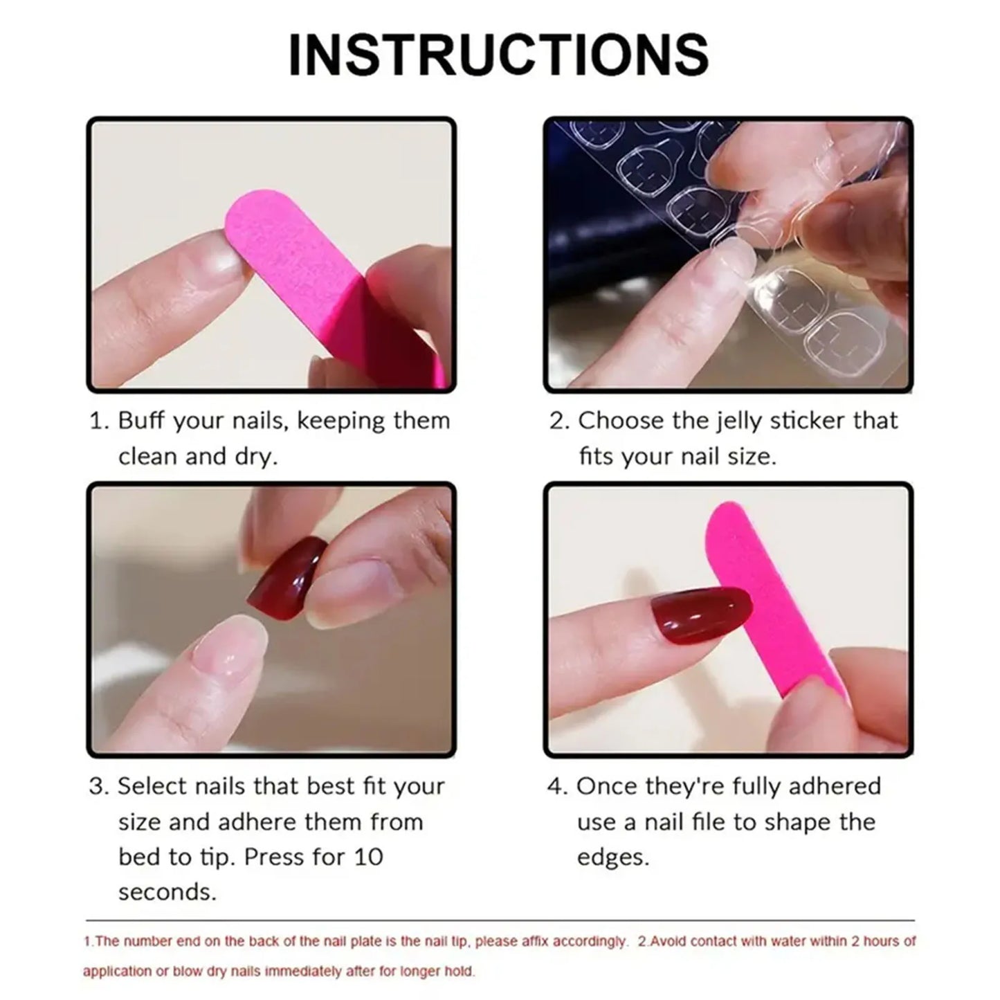 10pcs Handmade Press on Nails Pink Butterfly Design Fake Nails Wearable Reusable Glitter Cat Eye Sweet Korean False Nail Tips